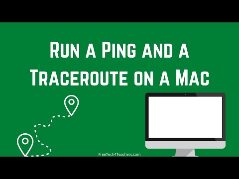 Videó: Mi a traceroute parancs Mac gépen?