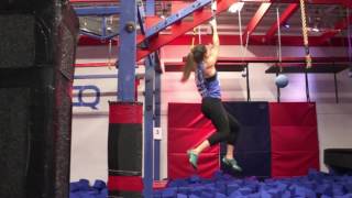 Jennifer Tavernier Stage 3 American Ninja Warrior Compeion
