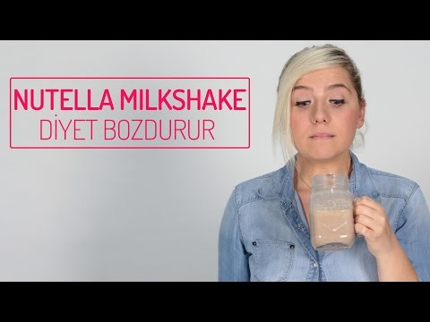 NUTELLA MILKSHAKE TARİFİ: Diyet Bozdurur! | Yemek.com