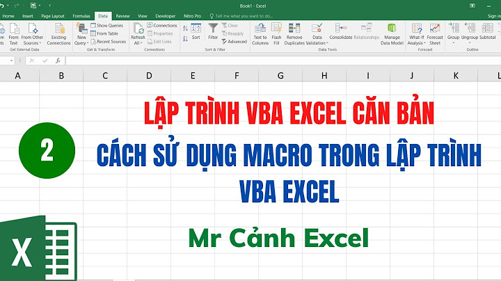 Hướng dẫn lập trình macro trong excel	Informational năm 2024