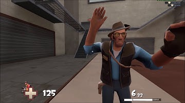 [TF2 Map Showcase] Tr Walkway Training Map