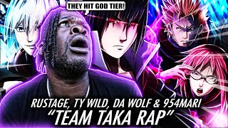 THIS IS GOD TIER! | TEAM TAKA RAP | 'Crew' | RUSTAGE ft. Ty Wild, Da-Wolf & 954Mari [Naruto]