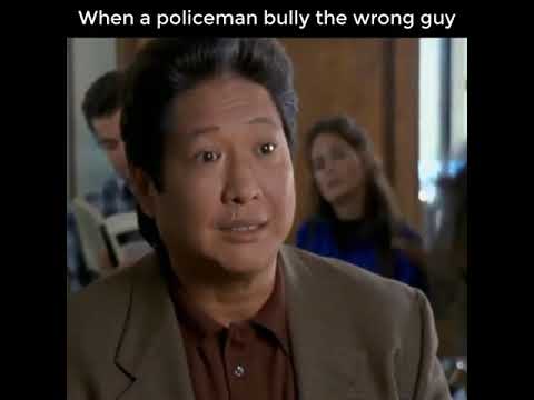 When a police man bully the wrong guy