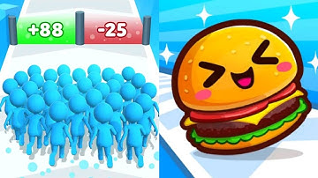 Count Master VS Food Run Max All Levels Gameplay Android,iOS NEW UPDATE