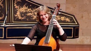 String crossings on the viola da gamba; Cassandra Luckhardt