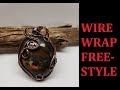 Wire Wrapping a Large Labradorite Freestyle