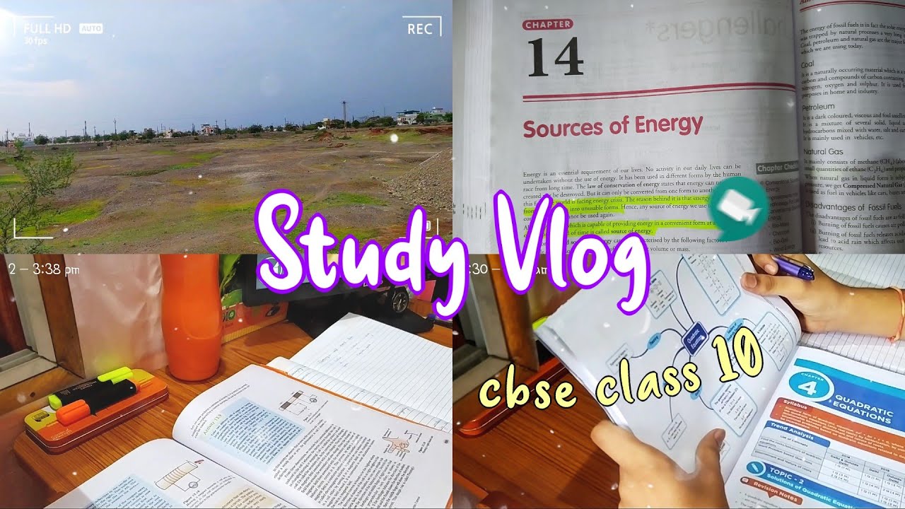 Study Vlog 📚 | Preparing for CBSE Boards term 1 | Study Vlog class 10 ...