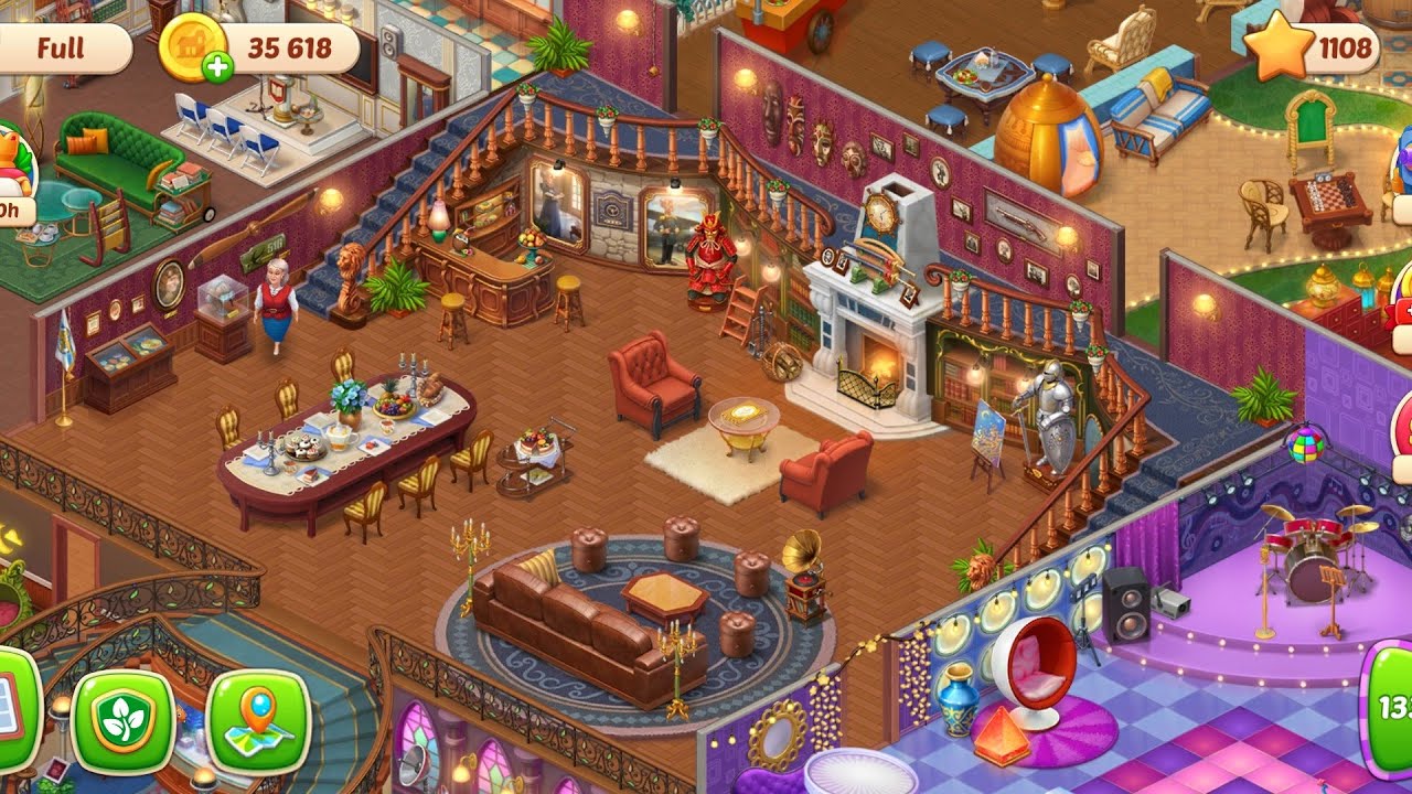 Homescapes First House Completed With My Design! Full tour house