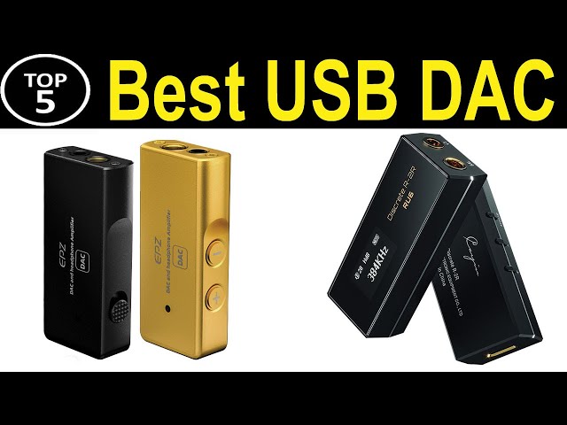 TOP 5 BEST USB DAC Review 2023 - YouTube