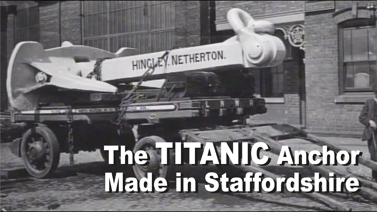 The TITANIC Anchor - Made in Staffordshire