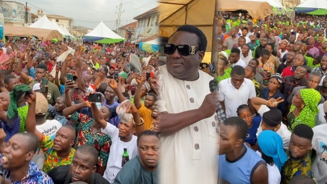 MASSIVE CROWD AS SAHEED OSUPA SHUT DOWN 1ST GBAGI ORISUN AJE DAY IN GRAND STYLE