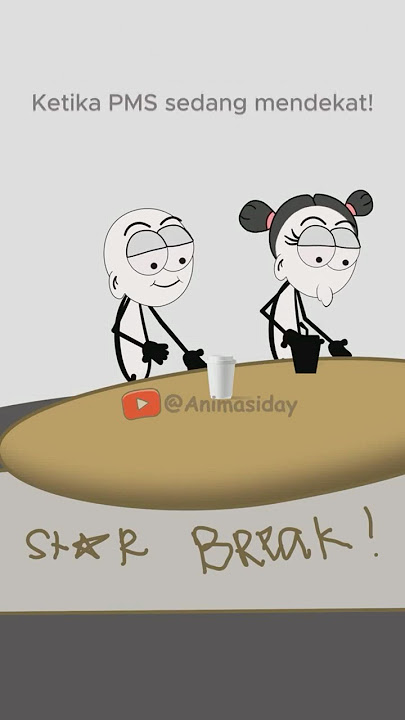 Ketika PMS sedang mendekat! (Animasi 4K) #animation #meme