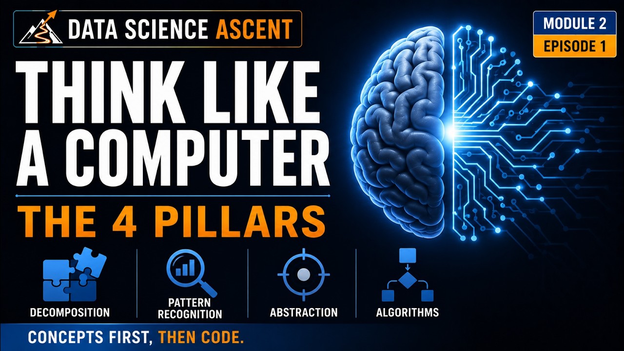 Thinking Like a Computer: The 4 Skills Every Data Scientist Needs | Data Science Ascent M2:E1