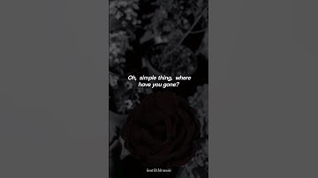 Thumbnail of oh,simple thing,where have you gone?Somewhere only we know #keane #lyrics #shorts