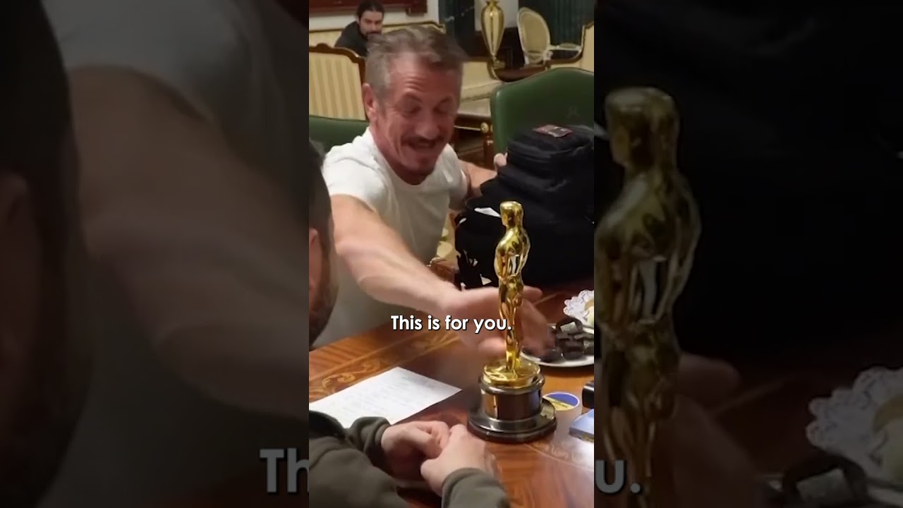 «Когда выиграешь... верни его в Малибу!» ОЧЕНЬ щедрый подарок Шона Пенна Зеленскому! 😮 🏆