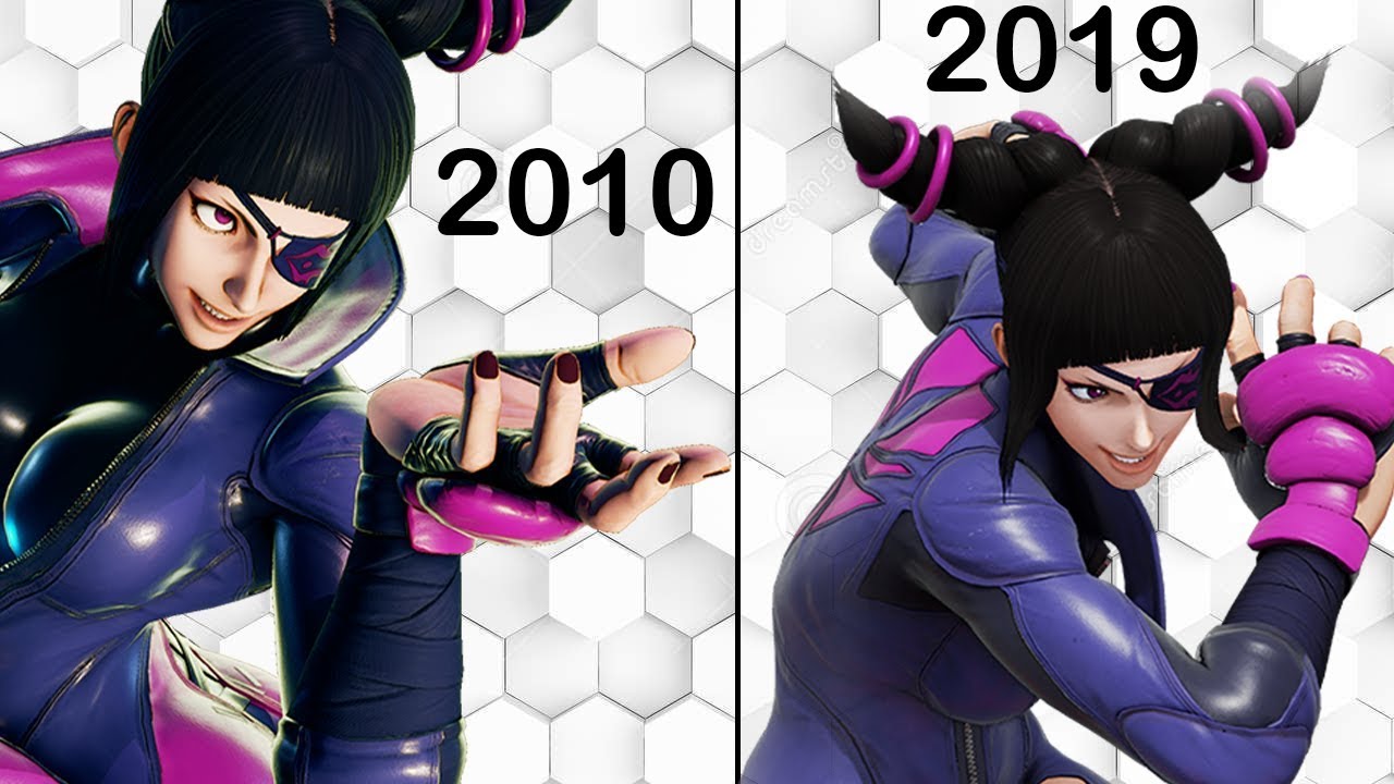 Evolution Of Juri Street Fighter 2010 To 2019 Youtube
