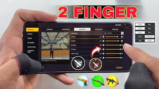 2 finger custom hud free fire code | 2 finger custom hud code | Free Fire Headshot Settings