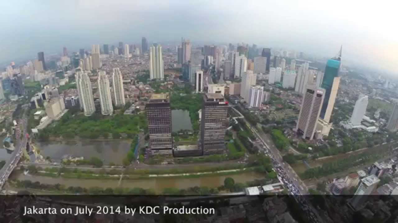 [Aerial Video] The Other Side of Jakarta City - YouTube