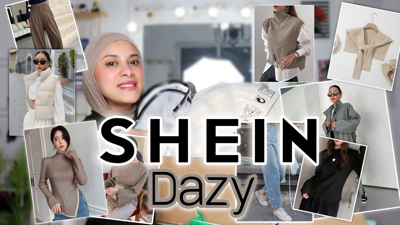 SHEIN DAZY | اختياراتي من احلى براند ملابس في شي ان 😍 صلحت جينز كان بايظ من شي ان 🙄