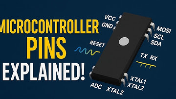 Microcontroller Pins Explained in 3:30 Minutes! 🔌 Beginner-Friendly Guide