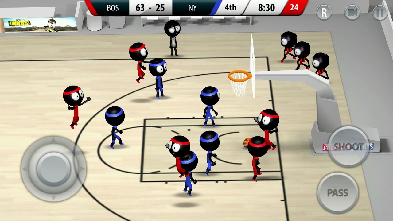 Stickman Basketball 2017 Android Gameplay 12 YouTube