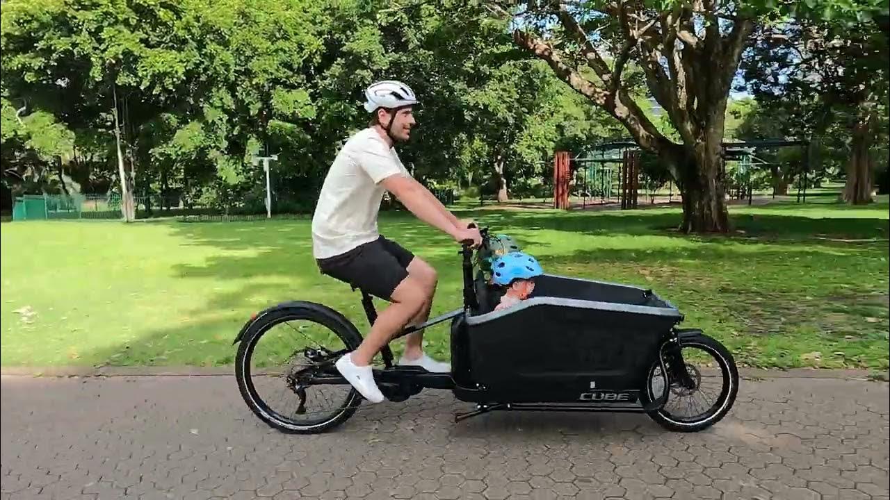 The Cube Cargo Sport Hybrid Electric Bike YouTube