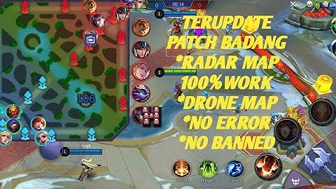 RADAR MAP PATCH BADANG ! WORK 100% NO ERROR!