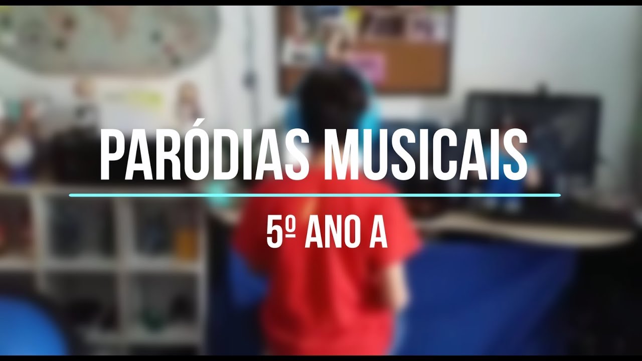 Paródias musicais - 5º Ano Ensino Fundamental - YouTube