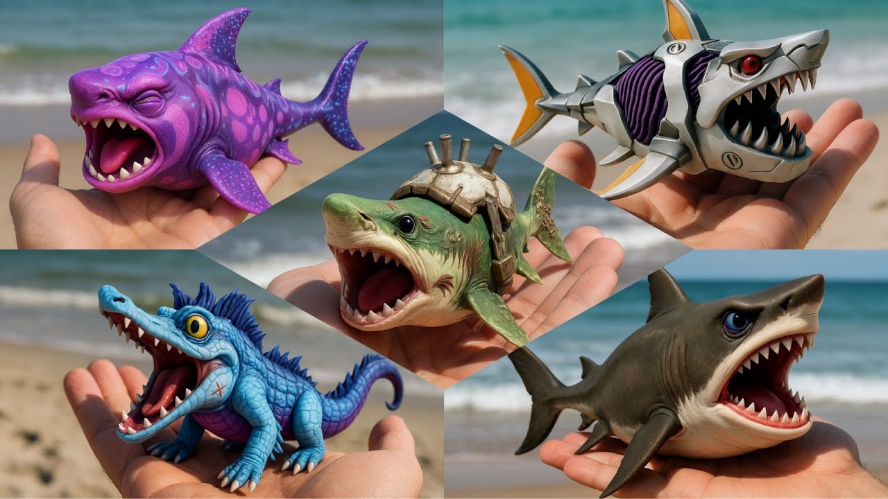 HUNGRY SHARK WORLD ALL TINY SHARK VERSION (ALL !! SHARK AND APEX