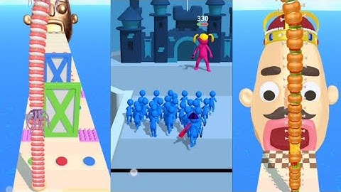 Sandwich Runner Walkthrough vs join and Clash All Gameplay Android and IOS level Max #gaming