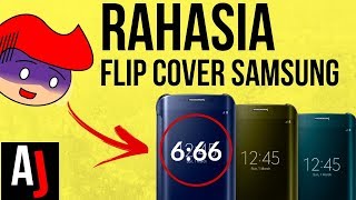 Cara Kerja Flip Cover Clear View Samsung Galaxy | Begini Nih RAHASIA nya!!!