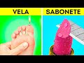 IDEIAS INCRÍVEIS PARA VELAS E SABONETES PARA FAZER EM CASA