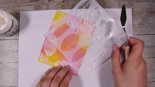 Smooth Ink Blending With Pigment Inks #Cardmaking