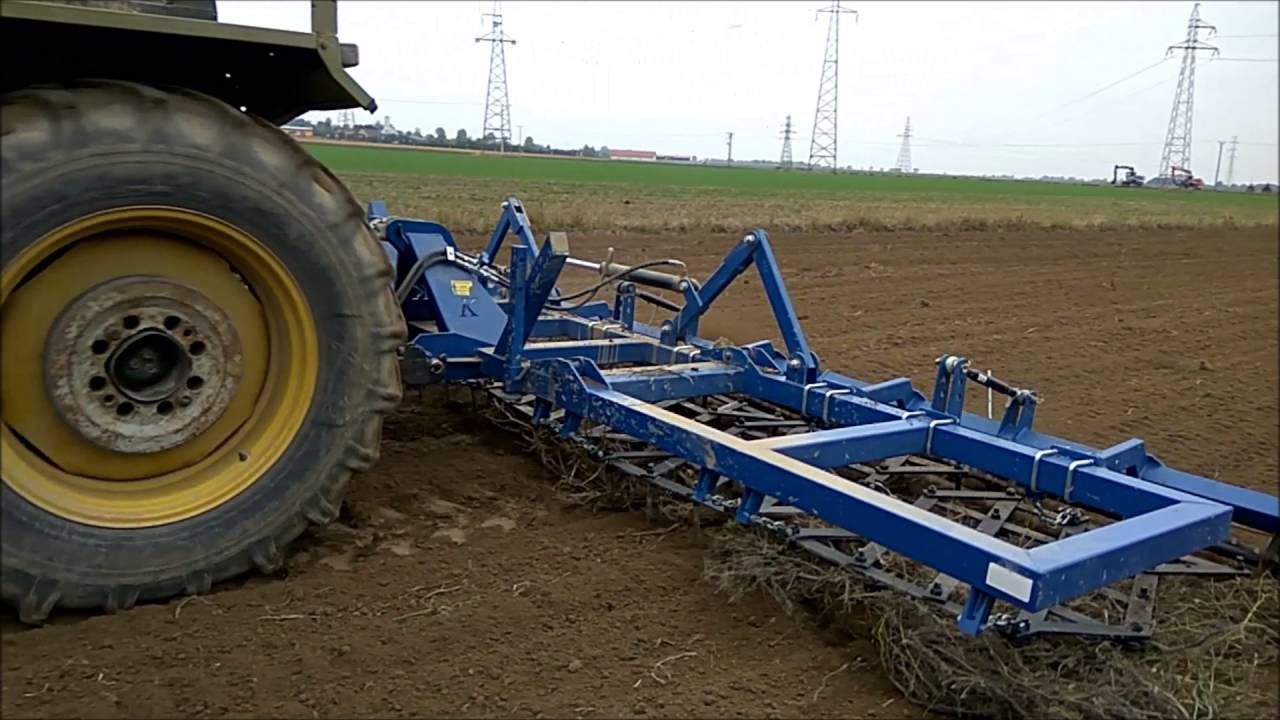 Bronowanie kartofliska nowym nabytkiem i siew pszenicy