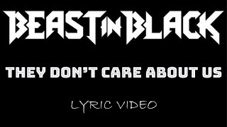 Beast In Black - They Don't Care About Us (Michael Jackson Cover) - 2021 - Lyric Video