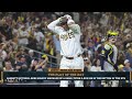 Play of the Day: Garrett Mitchell robs Manny Machado of a game-tying home run | 10/8/26