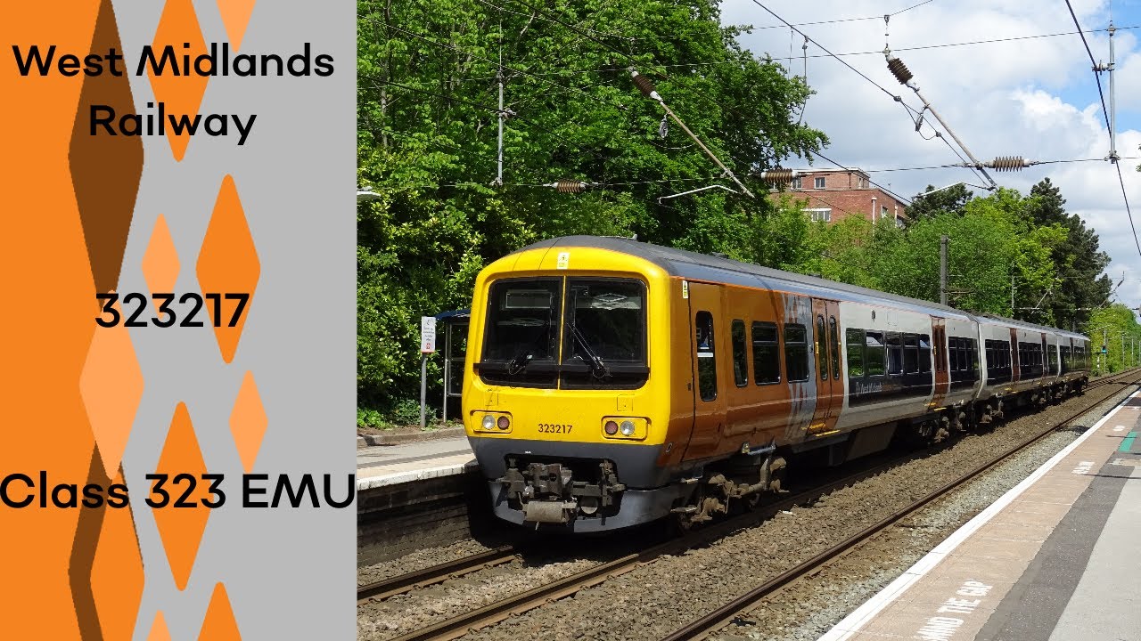 West Midlands Railway 323217 Class 323 EMU Up Lickey Incline