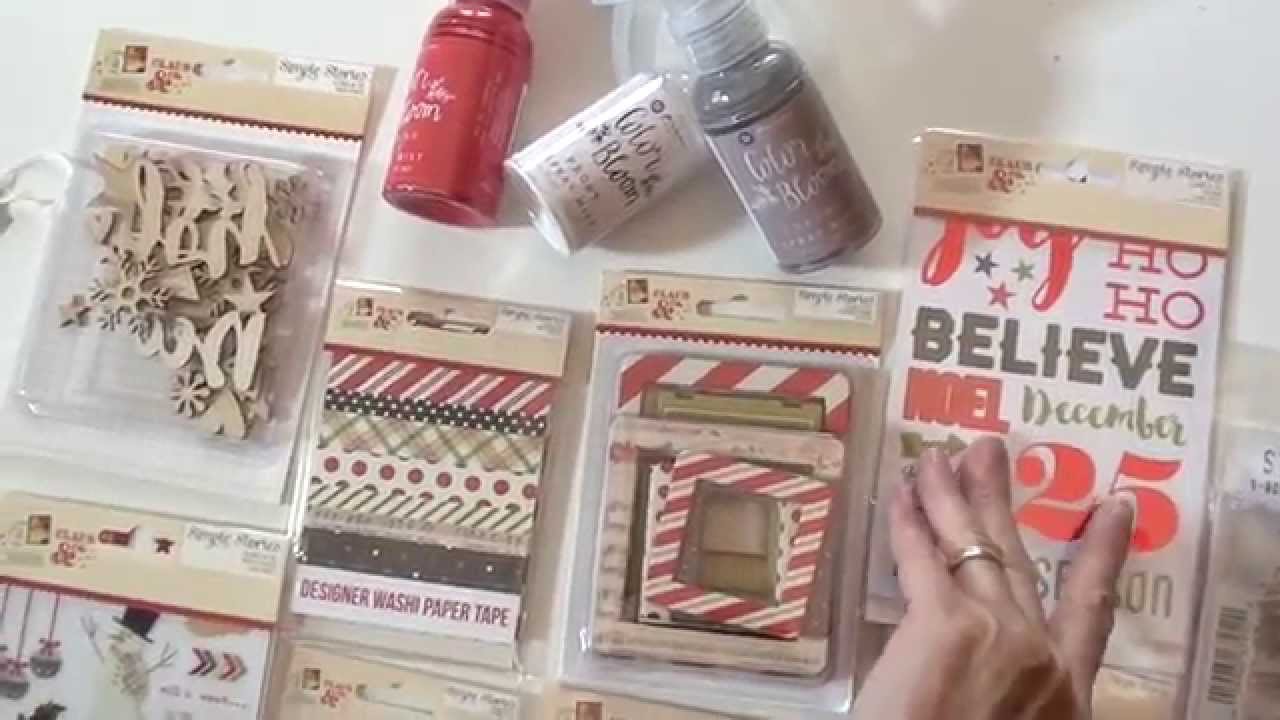 Simple Stories Claus and Co collection