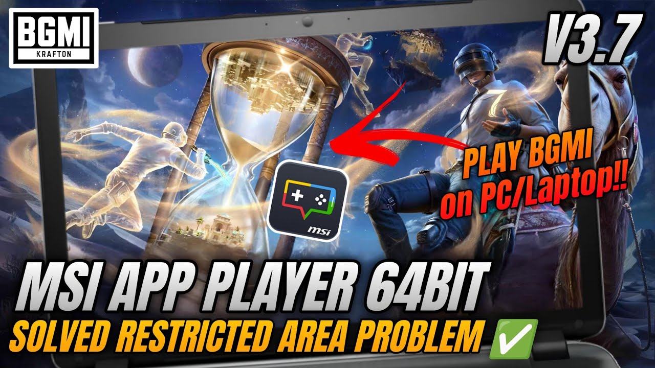 How To Play BGMI on Emulator | Msi App Player Pie 64bit Latest Update ...