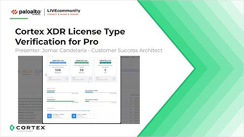 Cortex XDR License Type Verification for Pro