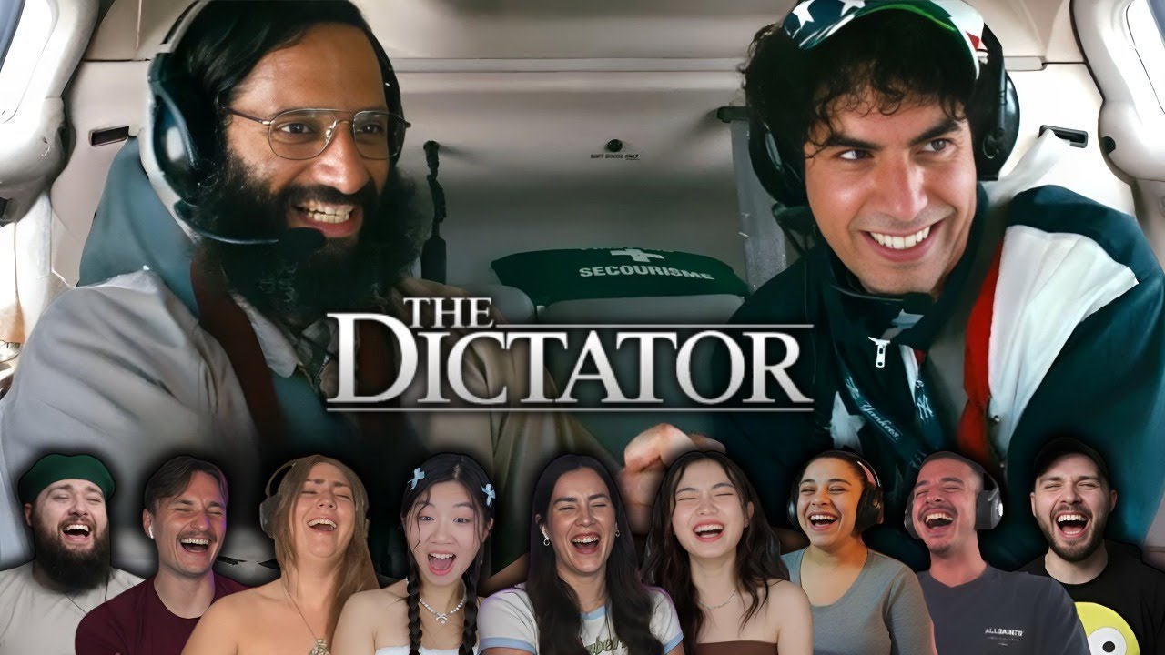 BEST Reaction of ''The Helicopter Scene'' in The Dictator (2012)