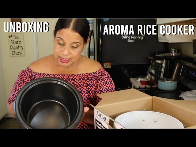 Unboxing Aroma Rice cooker