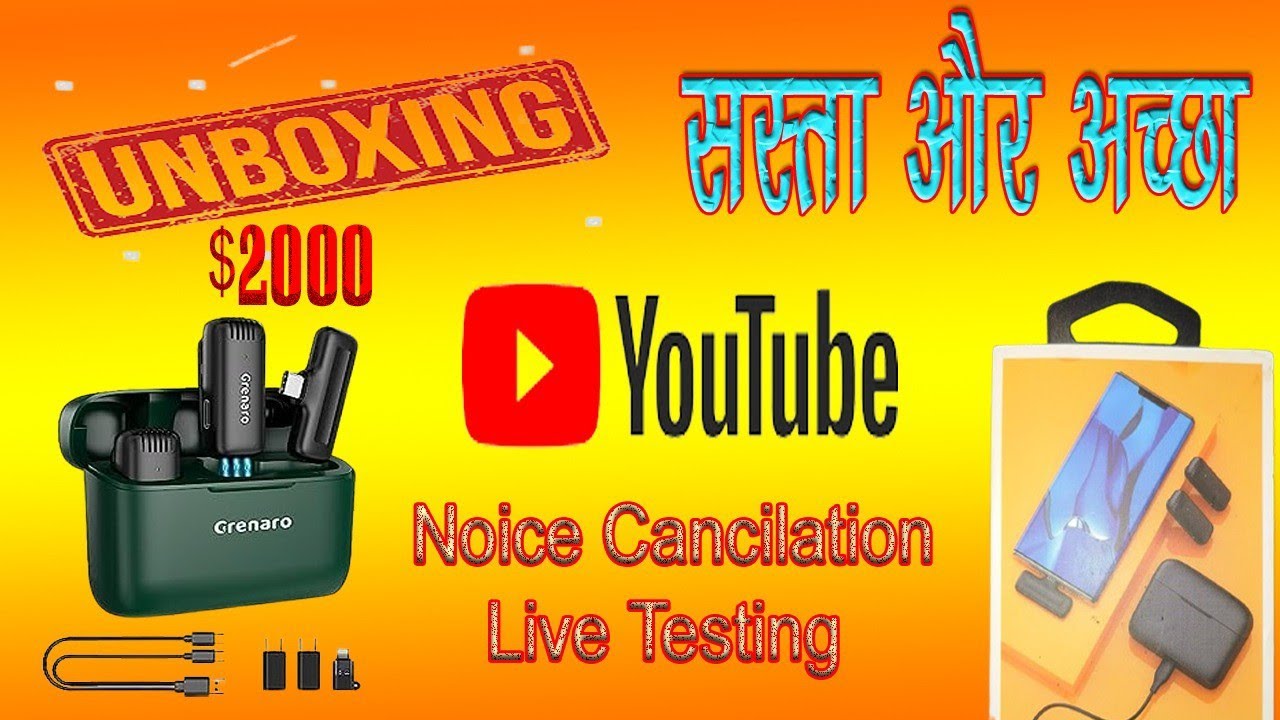 3 key moments in this videoBest Wireless Microphone 🎤🎤🎙️🎙️!!Mic ...
