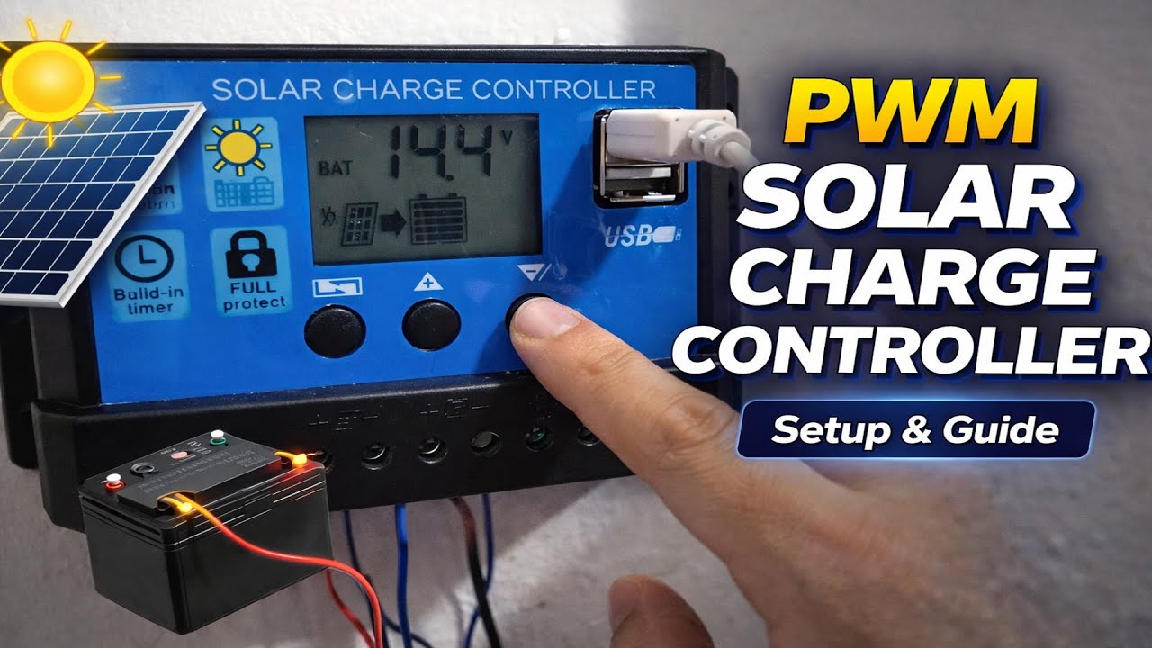 Solar Charging Controller Unit - Wisdom Of Electronics #sinhala  #solarpanel #charger
