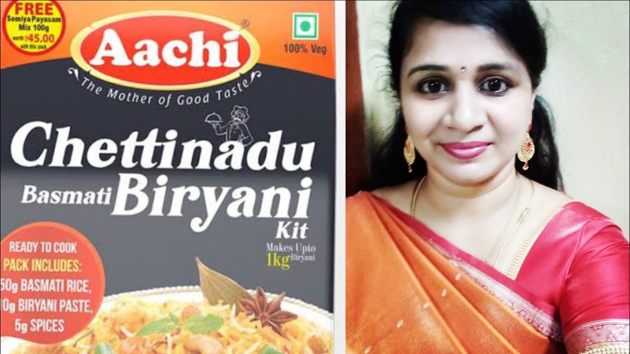 Aachi Chettinadu Basmati Biryani Kit Aachi Chettinadu Biryani Kit