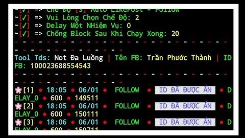 Share Tool TDS Free - Tool Token 0s Ẩn ID Siêu mượt Chống Block | Ngọc Quân Official