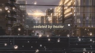 hozier • sedated (lyrics)