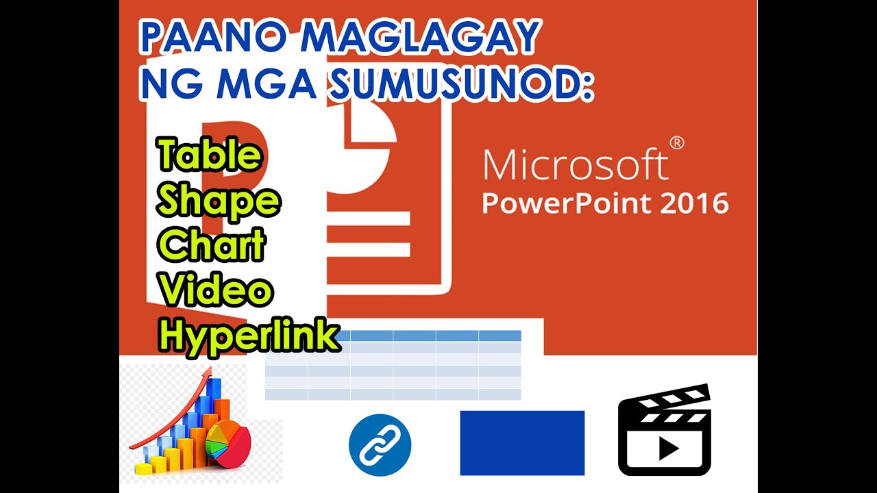 Part 2 PowerPoint Presentation Insert Table, Shape, Chart