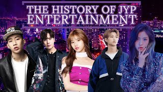 a history of JYP Entertainment