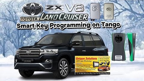 Toyota Land Cruiser ZX V8 2014 Smart Key Programming on Tango